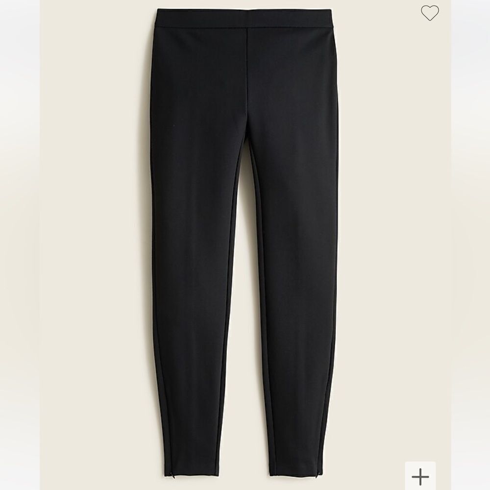J.Crew Split-Hem Pixie Pant In Stretch Ponte Nwt - image 1